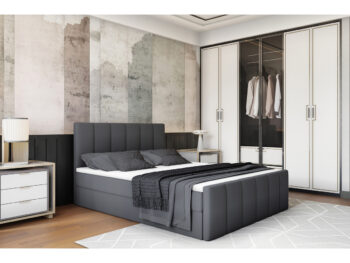 Boxspringová manželská posteľ Star 180 v elegantnej sivej farbe je ideálnym riešením pre tých, ktorí hľadajú moderný a funkčný nábytok do spálne. Táto posteľ od renomovanej značky KONDELA ponúka nielen štýlový vzhľad, ale aj praktické vlastnosti, ktoré ocení…