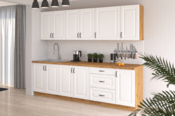 Dvierka na prednú umývačku riadu STELLA ZM 713X596 sú moderné a elegantné dvierka kuchynského nábytku STELLA.Aj vďaka nim si vytvoríte kuchyňu podľa vašich predstáv. Dvierka sú vyrobené z kvalitných MDF dosiek v hrúbke 16 mm Farebné prevedenie je v kontraste dub Artisan a biela matná.  Kuchyňa STELLA svojim prevedením poteší všetkých zákazníkov, ktorí majú radi jednoduchosť, praktickosť a zároveň prijateľnú cenu. Je v modernom prevedení s čistými líniami. Predpripravené sú slepé vyvŕtané otvory pre rukoväte. Rukoväť je vyrobená z kovu v šírke 192 mm.Vďaka veľkému výberu kuchynského nábytku, ktoré STELLA poskytuje, si poskladáte svoju kuchyňu podľa vašich predstáv.Rozmery: 596 x 713 x 16 mm (Š x V x H)Dodávame v demontovanom stave. V našej ponuke nájdete aj ďalšie kuchynské skrinky STELLA.