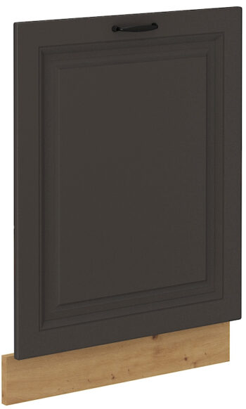 Dvierka na prednú umývačku riadu STELLA ZM 713X596 sú moderné a elegantné dvierka kuchynského nábytku STELLA.Aj vďaka nim si vytvoríte kuchyňu podľa vašich predstáv. Dvierka sú vyrobené z kvalitných MDF dosiek v hrúbke 16 mm Farebné prevedenie je v kontraste dub Artisan a šedá matná.  Kuchyňa STELLA svojim prevedením poteší všetkých zákazníkov, ktorí majú radi jednoduchosť, praktickosť a zároveň prijateľnú cenu. Je v modernom prevedení s čistými líniami. Predpripravené sú slepé vyvŕtané otvory pre rukoväte. Rukoväť je vyrobená z kovu v šírke 192 mm.Vďaka veľkému výberu kuchynského nábytku, ktoré STELLA poskytuje, si poskladáte svoju kuchyňu podľa vašich predstáv.Rozmery: 596 x 713 x 16 mm (Š x V x H)Dodávame v demontovanom stave. V našej ponuke nájdete aj ďalšie kuchynské skrinky STELLA.