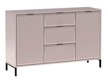 Dvojdverová komoda so zásuvkami Style LS 2 v elegantnej kašmír krémovej farbe je ideálnym riešením pre tých, ktorí hľadajú praktický a moderný nábytok do interiéru. Táto komoda od značky KONDELA ponúka dostatok úložného priestoru vďaka dvom dverám a trom zásuvkám, čo ju robí…
