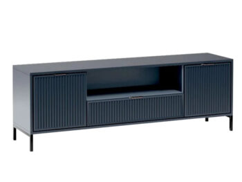 <p>TV stolík <strong>Style LS 4</strong> v elegantnej indigo modrej farbe je ideálnym doplnkom pre moderné interiéry. Tento kus nábytku od značky <strong>KONDELA</strong> ponúka nielen štýlový vzhľad, ale aj praktické využitie. S rozmermi <strong>165,3 cm</strong> na šírku, <strong>40,6 cm</strong>…
