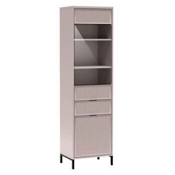 Vitrína Style LS 5 v elegantnej kašmírovo krémovej farbe je ideálnym doplnkom pre váš moderný interiér. Táto vitrína od renomovanej značky KONDELA ponúka praktické riešenie pre uskladnenie a vystavenie vašich obľúbených predmetov. S rozmermi 54,5 cm na šírku, 40,6 cm na hĺbku a výškou 195,6 cm…