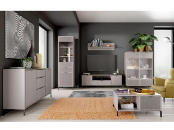 Vitrína Style LS 5 v elegantnej kašmírovo krémovej farbe je ideálnym doplnkom pre váš moderný interiér. Táto vitrína od renomovanej značky KONDELA ponúka praktické riešenie pre uskladnenie a vystavenie vašich obľúbených predmetov. S rozmermi 54,5 cm na šírku, 40,6 cm na hĺbku a výškou 195,6 cm…