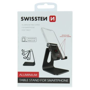 SWISSTEN Hliníkový stojan na telefón