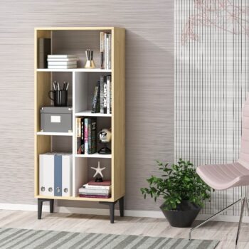 Knižnica SYMBOL – Elegantné a praktické úložné riešenie pre obývaciu izbuKnižnica SYMBOL je ideálnym doplnkom pre každú modernú obývaciu izbu. Jej obdĺžnikový tvar a tri priestranné police ponúkajú dostatok miesta pre vaše knihy, dekorácie alebo iné drobnosti, ktoré chcete mať po ruke. Jednoduchý dizajn a biela farba zaisťujú, že knižnica SYMBOL ľahko zapadne do akéhokoľvek interiéru.S rozmermi 138,6 x 60 x 29,6 cm je knižnica SYMBOL navrhnutá tak, aby efektívne využívala priestor bez toho, aby ho zbytočne zahlcovala. Vyrobená z kvalitného LTD materiálu, ktorý zaisťuje dlhú životnosť a pevnosť. Plastové nožičky dodávajú stabilitu a chránia podlahu pred poškriabaním.Hlavné vlastnosti:Typ tovaru: KnižnicaMateriál: LTDRozmer: 138,6 x 60 x 29,6 cmTvar: ObdĺžnikovýPočet políc: 3Dodatočné informácie: Dodávame v demonte, plastové nožičkyFarba: Biela + dubKnižnica SYMBOL je dodávaná v demontovanom stave s priloženým návodom na jednoduchú montáž. Tento štýlový a praktický kus nábytku je perfektný pre každého, kto hľadá funkčné a estetické úložné riešenie pre svoju obývačku.