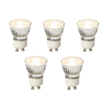 Sada 5 stmievateľných LED žiaroviek GU10 35 mm 4 W 200 lm 2700 K