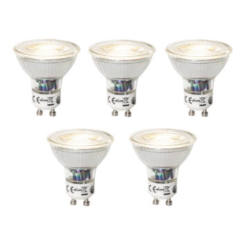 Sada 5 stmievateľných LED žiaroviek GU10 7W 600 lm 4000K
