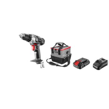 Sada akumulátorového náradia: vŕtačka/skrutkovač, baterka, taška, Energy+ 18V, Li-Ion 2,0Ah akumulátor, 58G016 GRAPHITE nabíjačka