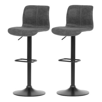 Sada barových stoličiek AUB-806 GREY3, 2 ks