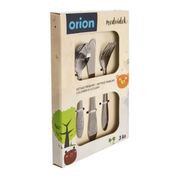 Sada jedálenských príborov - detské ORION BEAR (3ks)