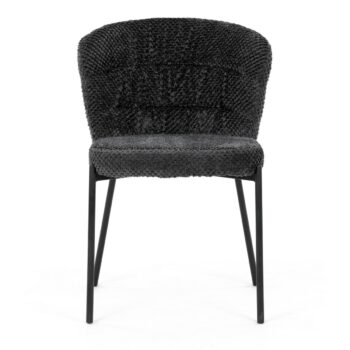 Sada jedálenských stoličiek Bouclé CT-W1077 GREY2,4 ks