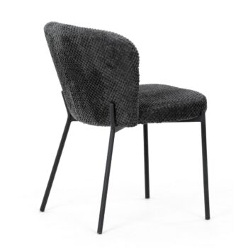 Sada jedálenských stoličiek Bouclé CT-W1077 GREY2,4 ks