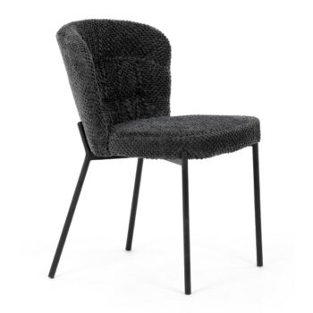 Sada jedálenských stoličiek Bouclé CT-W1077 GREY2,4 ks