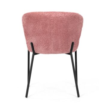Sada jedálenských stoličiek Bouclé CT-W1077 PINK2,4 ks