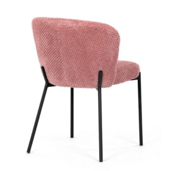 Sada jedálenských stoličiek Bouclé CT-W1077 PINK2,4 ks