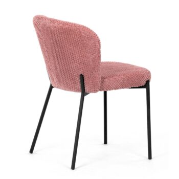 Sada jedálenských stoličiek Bouclé CT-W1077 PINK2,4 ks