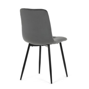 Sada jedálenských stoličiek CT-281 GREY4, 4 ks
