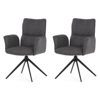 Sada jedálenských stoličiek DCH-D1328 GREY2, 2 ks