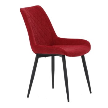 Sada jedálenských stoličiek DCL-218 RED2, 4 ks