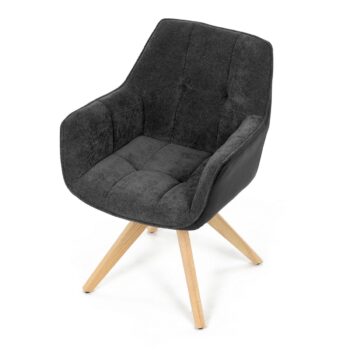 Sada jedálenských stoličiek HC-D7180 GREY2, 2 ks