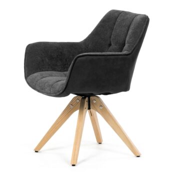 Sada jedálenských stoličiek HC-D7180 GREY2, 2 ks
