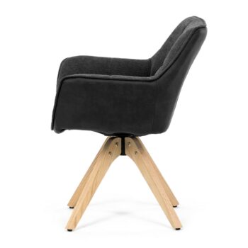 Sada jedálenských stoličiek HC-D7180 GREY2, 2 ks