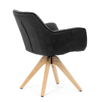 Sada jedálenských stoličiek HC-D7180 GREY2, 2 ks