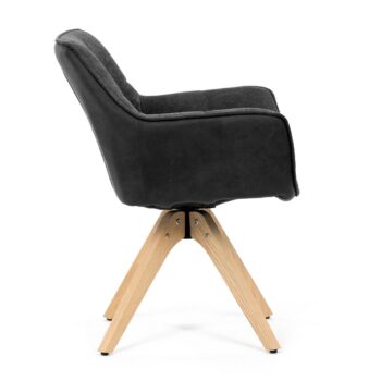 Sada jedálenských stoličiek HC-D7180 GREY2, 2 ks
