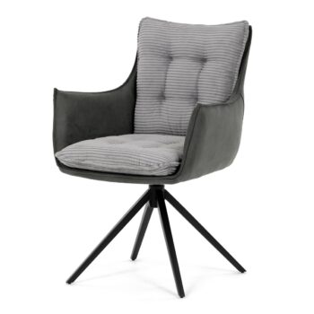 Sada jedálenských stoličiek s vratným mechanizmomDCH-D1345 GREY2, 2 ks