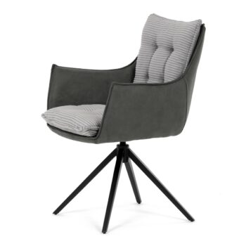 Sada jedálenských stoličiek s vratným mechanizmomDCH-D1345 GREY2, 2 ks