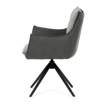 Sada jedálenských stoličiek s vratným mechanizmomDCH-D1345 GREY2, 2 ks