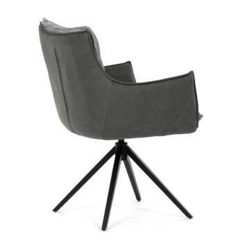 Sada jedálenských stoličiek s vratným mechanizmomDCH-D1345 GREY2, 2 ks