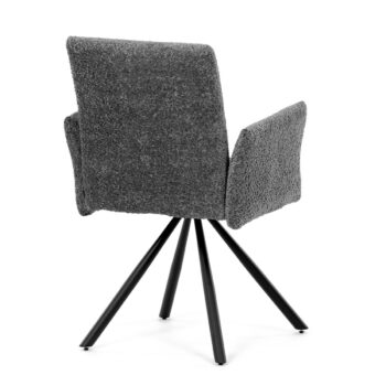 Sada jedálenských stoličiek s vratným mechanizmomDCH-W1117 GREY2, 2 ks