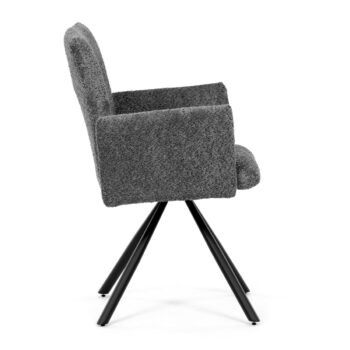 Sada jedálenských stoličiek s vratným mechanizmomDCH-W1117 GREY2, 2 ks