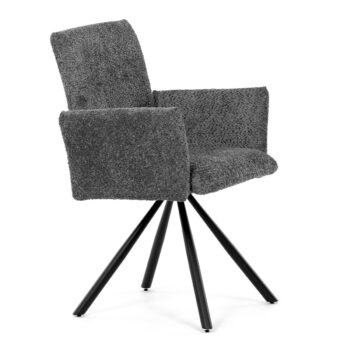 Sada jedálenských stoličiek s vratným mechanizmomDCH-W1117 GREY2, 2 ks