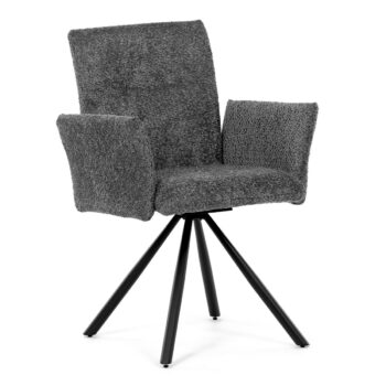 Sada jedálenských stoličiek s vratným mechanizmomDCH-W1117 GREY2, 2 ks