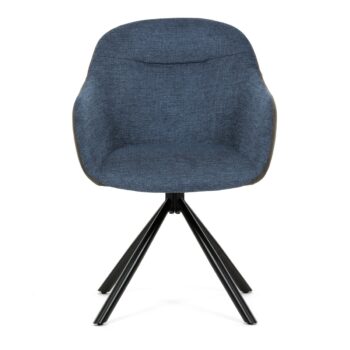 Sada jedálenských stoličiek s vratným mechanizmomDCH-Y1143 BLUE2, 2 ks