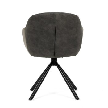 Sada jedálenských stoličiek s vratným mechanizmomDCH-Y1143 GREY2, 2 ks