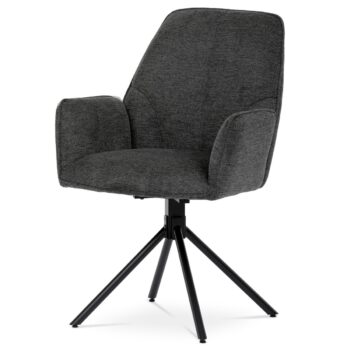 Sada jedálenských stoličiek s vratným mechanizmomHC-522 GREY2, 2 ks
