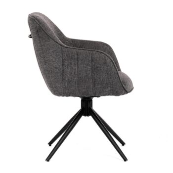 Sada jedálenských stoličiek s vratným mechanizmomHC-536 GREY2, 2 ks
