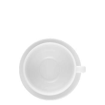 Univerzálna šálka na čaj/cappuccino z porcelánu v minimalistickom dizajne. Tento porcelán ocenia nároční zákazníci v každej domácnosti. Šálka je vhodná do umývačky riadu aj mikrovlnnej rúry.