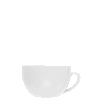 Univerzálna šálka na čaj/cappuccino z porcelánu v minimalistickom dizajne. Tento porcelán ocenia nároční zákazníci v každej domácnosti. Šálka je vhodná do umývačky riadu aj mikrovlnnej rúry.