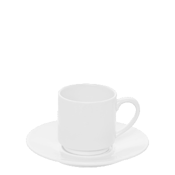 V jednoduchosti je krása. Univerzálna šálka na espresso z porcelánu v minimalistickom dizajne. Tento porcelán ocenia aj nároční zákazníci v každej domácnosti. Je vhodný do umývačky riadu aj mikrovlnnej rúry. Šálka je stohovateľná. Dobre sa skladuje vďaka tomu, že šálky do seba ideálne zapadajú.