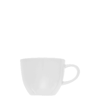 Univerzálna šálka na kávu z porcelánu v minimalistickom dizajne je vhodná pre všetky príležitosti spojené so stolovaním. Tento porcelán ocenia nároční zákazníci v každej domácnosti. Šálka je vhodná do umývačky riadu aj mikrovlnnej rúry.