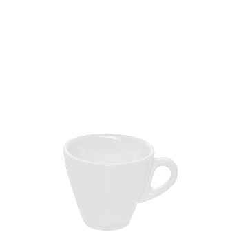V jednoduchosti je krása. Šálka na espresso z porcelánu v minimalistickom dizajne. Tento porcelán ocenia nároční zákazníci v každej domácnosti. Šálka je vhodná do umývačky riadu aj mikrovlnnej rúry.