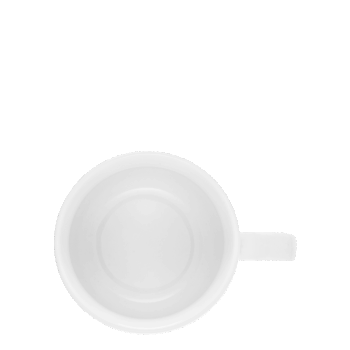 Univerzálna šálka na kávu z porcelánu v minimalistickom dizajne. Tento porcelán ocenia aj nároční zákazníci v každej domácnosti. Je vhodný do umývačky riadu aj mikrovlnnej rúry. Šálka je stohovateľná. Dobre sa skladuje vďaka tomu, že šálky do seba ideálne zapadajú.