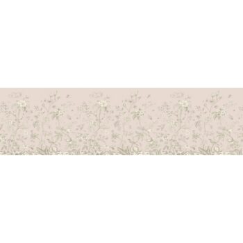 Samolepiaca bordúra Old graphic florals, 500 x 13,8 cm