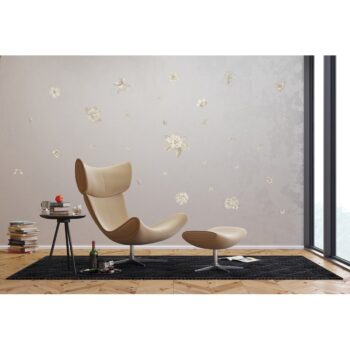 Samolepiaca dekoracia Old Graphics Florals, 42,5 x 65 cm