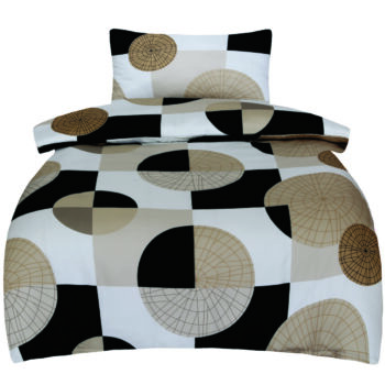 Satinové povlečení Deluxe Twist, 140 x 200 cm, 70x 90 cm