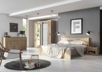 Elegantná šatníková skriňa IDEAL 02 s posuvnými dverami je štýlovým a praktickým nábytkom. Okrem úložného priestoru, ktorý ponúka police aj vešiakovú tyč, oceníte zrkadlovú plochu umiestnenú na časti oboch dverí.Nábytok je vyrobený z kvalitnej LTD dosky. Farebné prevedenie: biela.Rozmery (v/š/h): 215 x 180 x 60 cm. Dodávame v demontovanom stave.V našej ponuke nájdete aj ďalšie farebné prevedenia skrine IDEAL 02 ako aj ďalšie prvky IDEAL, z ktorých si dokážete vytvoriť elegantnú spálňu.